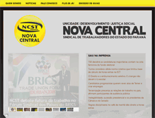 Tablet Screenshot of ncstpr.org.br